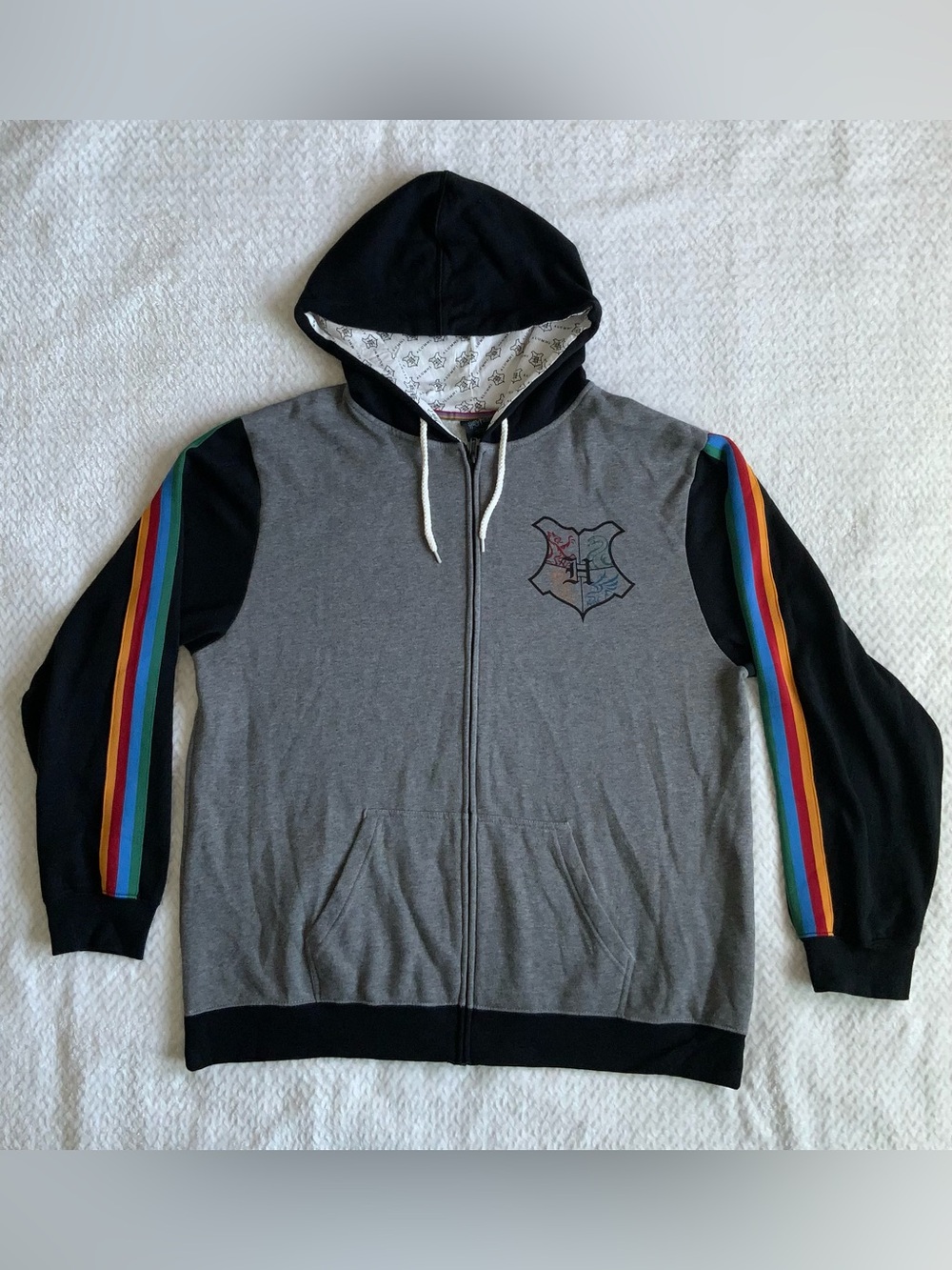 Harry Potter Hogwarts Alumni Zip Up Hoodie